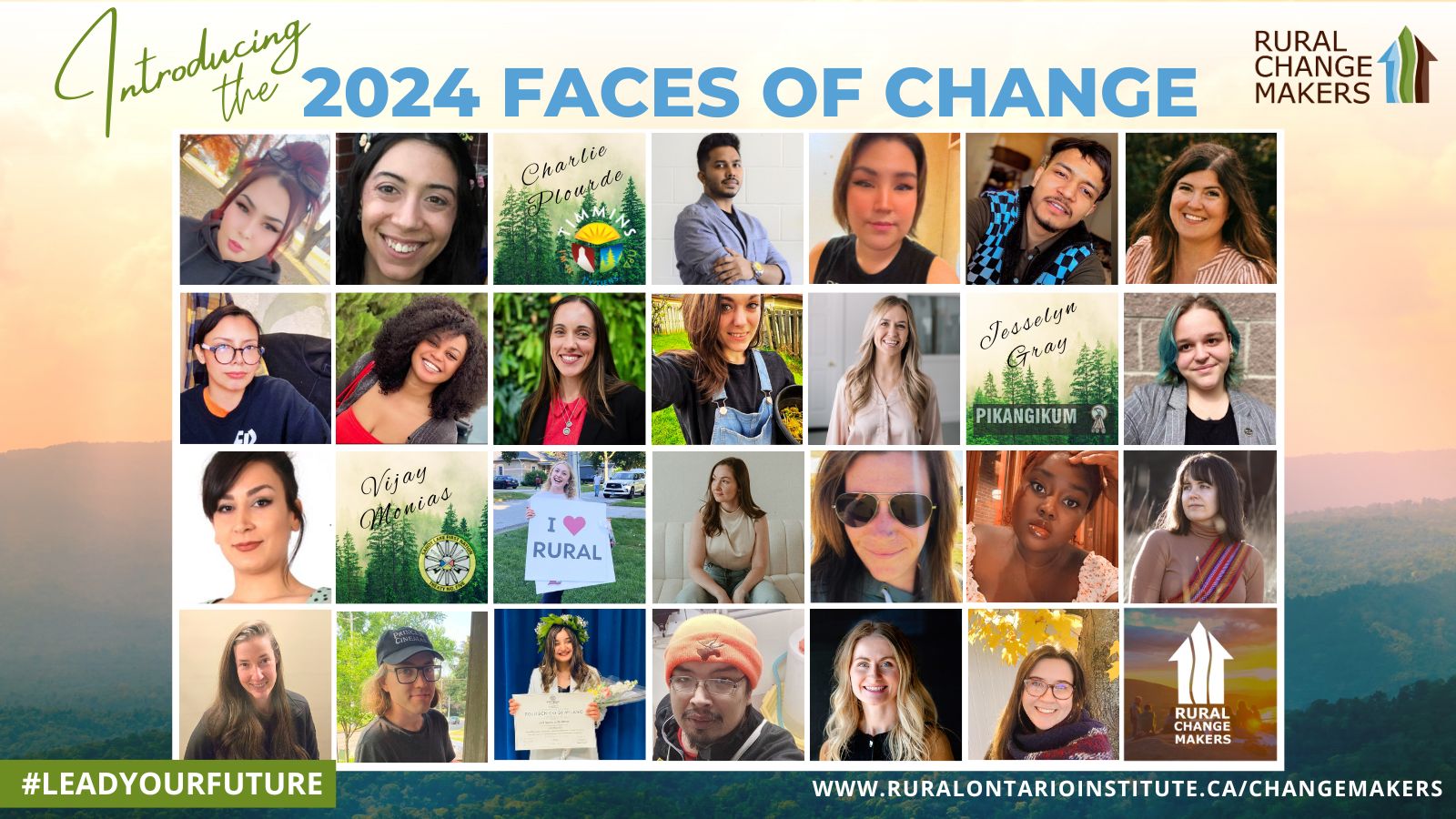 2024 Rural Change Maker Photo Collage